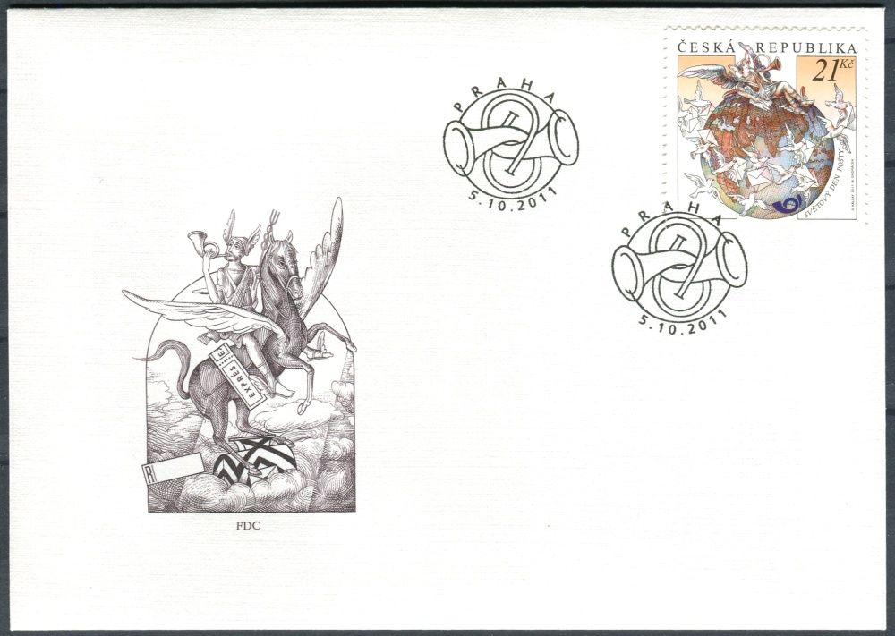 Česká pošta (2011) FDC 698 - Světový den pošty