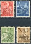 (1943) MiNr. 850 - 853 ** - Deutsches Reich - 8 let práce