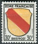 (1945) MiNr. 10 ** - Francouzská zóna - Erb francouzských zemí