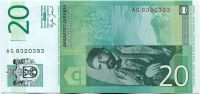 Srbsko - (P47) bankovka 20 DINARA (2006) - UNC