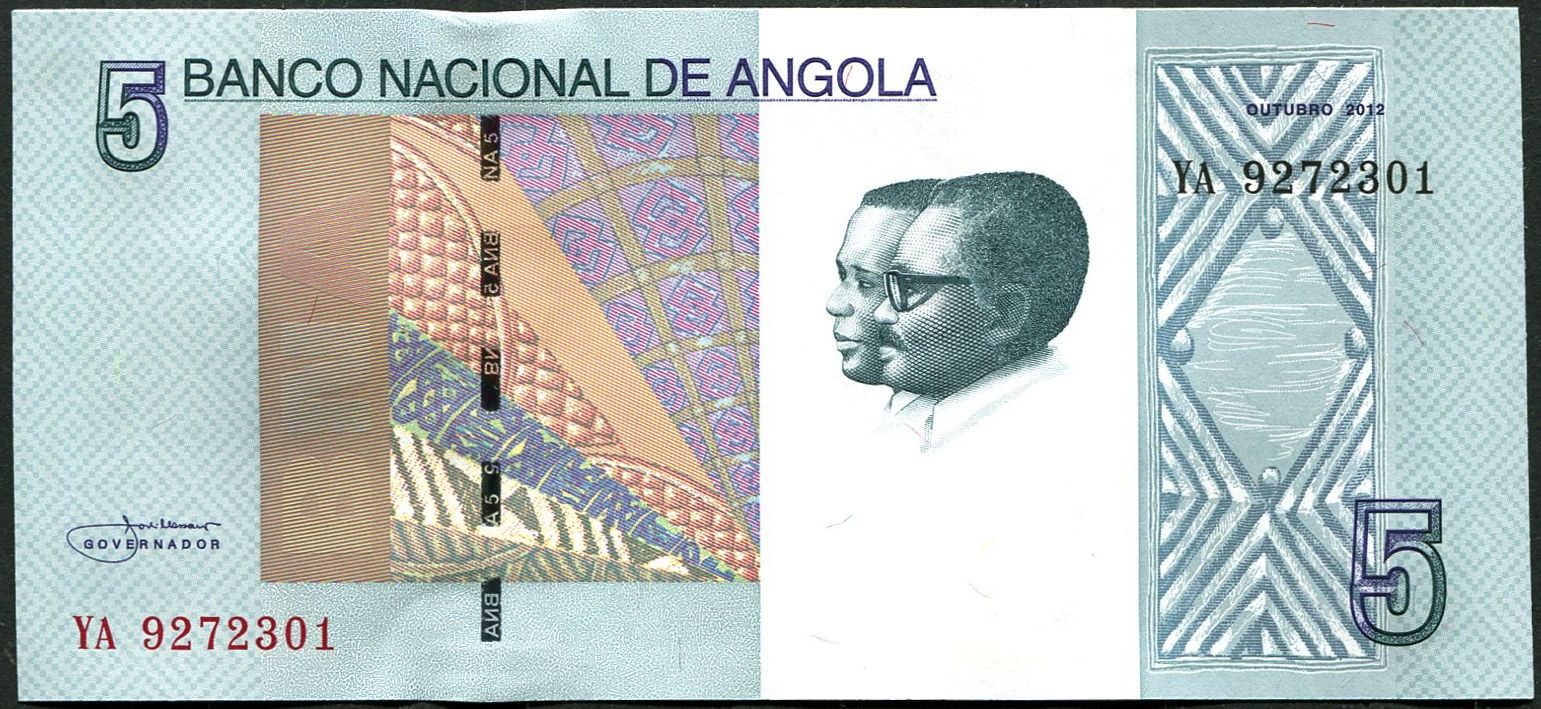 Angola - (P 151a) 5 kwanza (2017) - UNC YA série