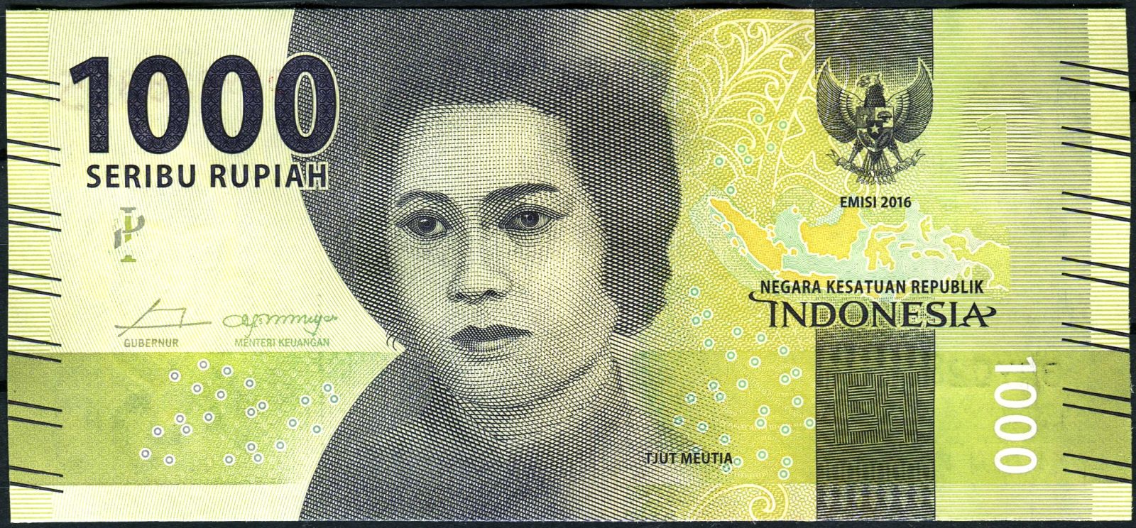 Indonesie - (P 154a) - 1000 RUPIAH (2016) - UNC