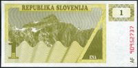 Slovinsko - (P 1)1 Tolar (1990) - UNC