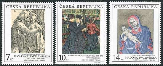 (1994) č. 57-59 ** - 7-14 Kč - Česká republika - Umění