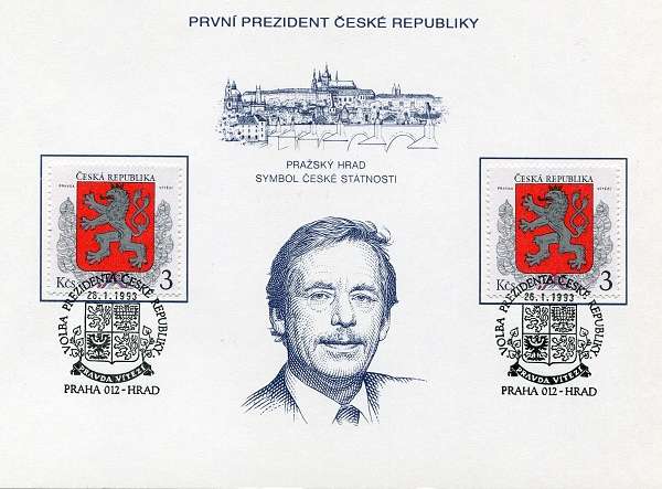 (1993) PAL 1 - Václav Havel - První prezident České republiky