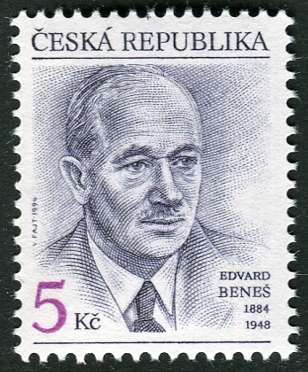 (1994) č. 38 ** - Česká republika - 110. výročí narození prezidenta Dr. E. Beneše