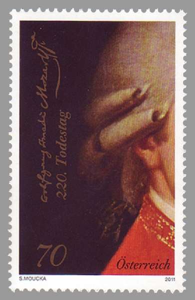 Österreich post (2011) č. 2970 ** - Rakousko - W. A. Mozart