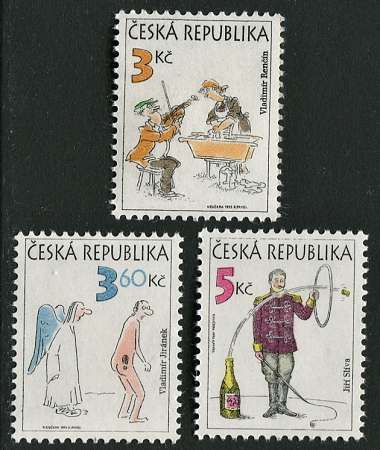 Česká pošta (1995) č. 83-85 ** - Česká republika - Humor