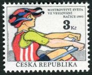 (1993) č. 20 ** - Česká republika - MS ve veslování, Račice 1993