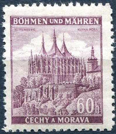 Protektorát Čechy a Morava (1939) č. 30 ** - B.u.M. - Města - Kutná Hora