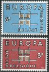 (1963) MiNr. 1320 - 1321 ** - Belgie - EUROPA
