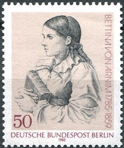 (1985) MiNr. 730 ** - Berlín - západní - Bettina von Arnimová