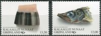 (2016) MiNr. 724 - 725 ** - Grónsko - SEVER: Severská kultura jídla