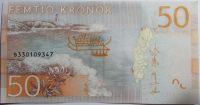 Švédsko - (P 70a) 50 Kronor (2014) - UNC