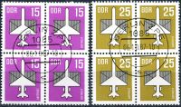 (1987) MiNr. 3128 - 3129 - O - DDR - 4-bl - letecké známky (V.)