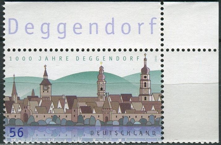 (2002) MiNr. 2244 ** - Německo - 1000 let Deggendorf