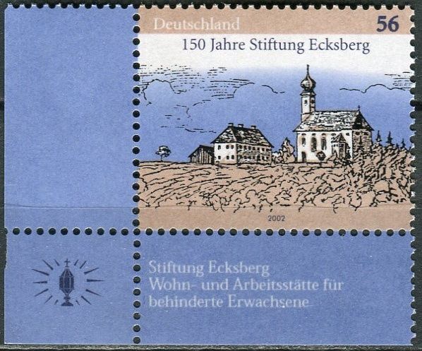 (2002) MiNr. 2246 ** - Německo - 150 let Nadace Ecksberg pro duševně postižené