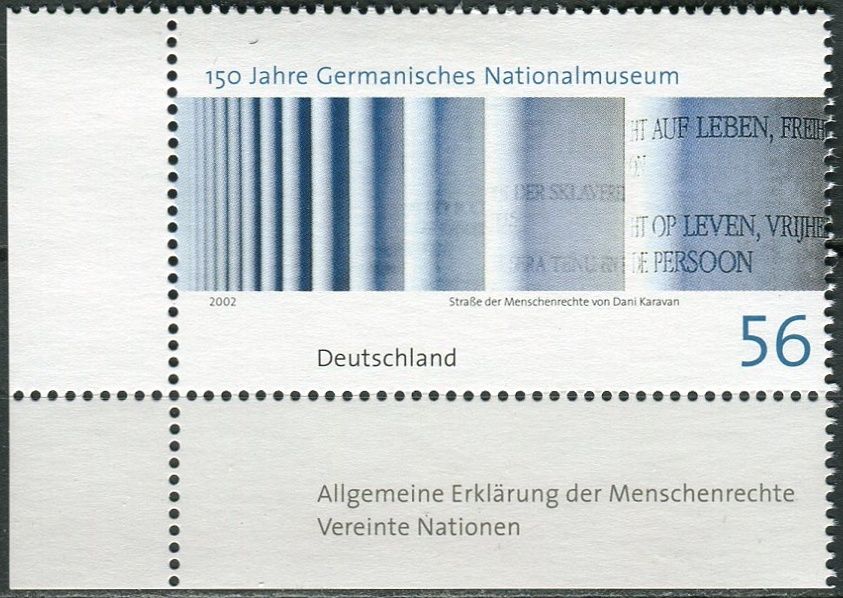 (2002) MiNr. 2269 ** - Německo - 150 let Německé národní muzeum, Norimberk