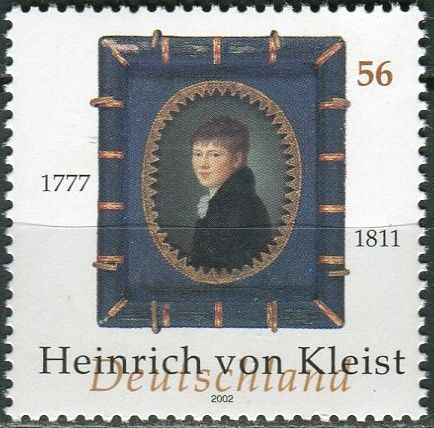 (2002) MiNr. 2283 ** - Německo - 225. narozeniny Heinricha von Kleista