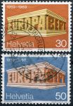 (1969) MiNr. 900 - 901 - O - Švýcarsko - Europa 1969