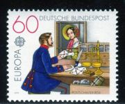 (1979) MiNr. 1012 ** - Německo - Europa: historie poštovního a telekomunikačního ...