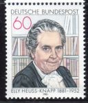 (1981) MiNr. 1082 ** - Německo - 100. narozeniny Ellyho Heuss-Knappa
