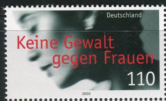 (2000) MiNr. 2093 ** - Německo - Žádné násilí na ženách