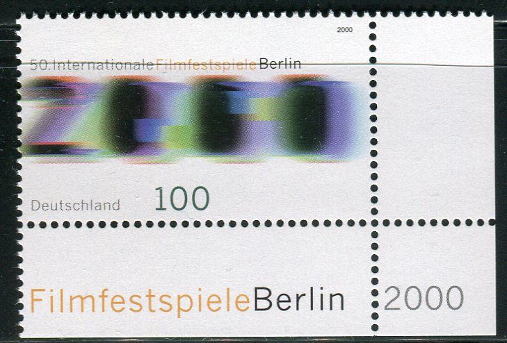 (2000) MiNr. 2102 ** - Německo - 50. Mezinárodní filmový festival, Berlín