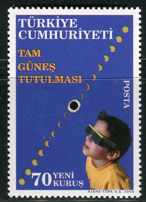 (2006) MiNr. 3502 ** - Turecko - Celkové zatmění Slunce