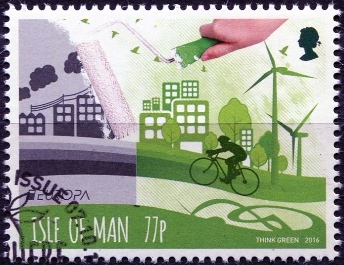 (2016) MiNr. 2205 - O - Isle of Man - EUROPA Think green