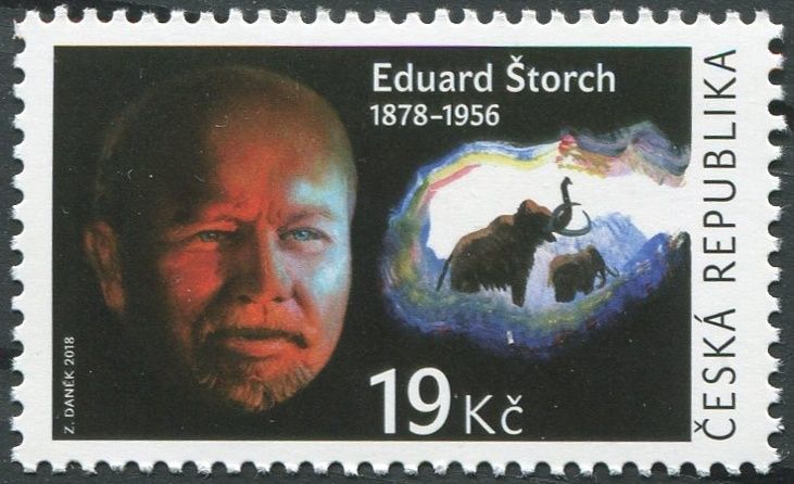 Česká pošta (2018) č. 976 ** - Česká republika - Eduard Štorch