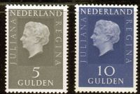 (1970) MiNr. 944 - 945 ** - Nizozemsko - Královna Juliana