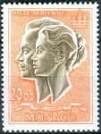   (1971) MiNr. 1021 ** - Monako - Knížecí pár