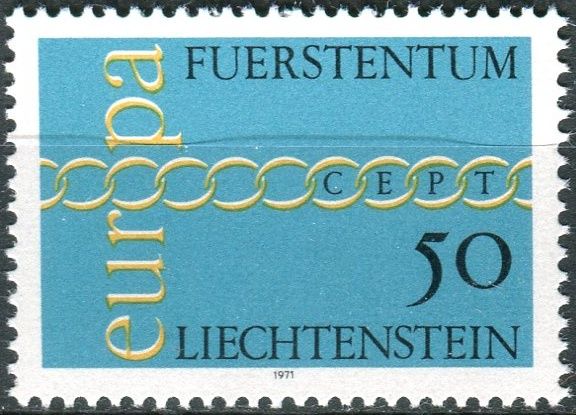 (1971) MiNr. 545 ** - Lichtenštejnsko - Europa