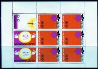 (1971) MiNr. 969 - 973 ** - Nizozemsko - BLOCK 10  - "Mít dítě"