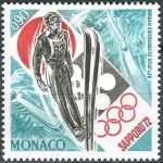 (1972) MiNr. 1037 ** - Monako - Zimní olympijské hry, Sapporo