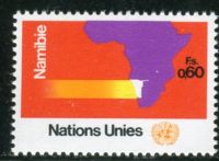 (1973) MiNr. 34 ** - OSN Ženeva - 5 let Rada OSN pro Namibii