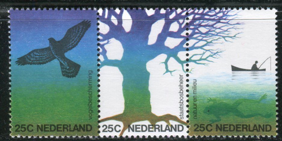 Nederland post (1974) MiNr. 1023 - 1025 ** - Nizozemsko - Příroda a životní prostředí