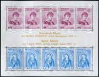 (1975) MiNr. 1167 - 1168 ** - Monaco - BLOCK 8 - Europa: obrazy