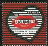 (2018) MiNr. 6940 ** - Frankreich - Valentinstag (II) - 50 Jahre Modehaus „Sonia Rykiel“