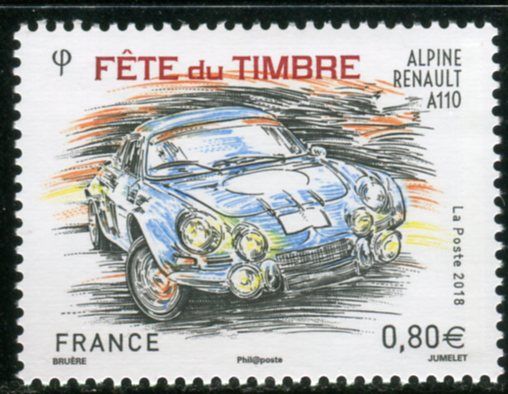 (2018) MiNr. 6971 ** - Francie - Svátek známky: Historické automobily