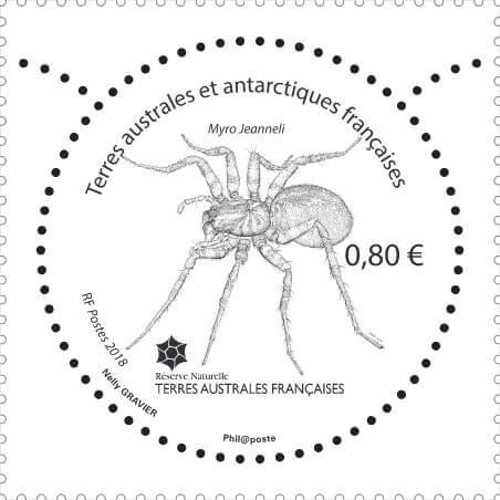 (2018) MiNr. 995 ** - Francouzská Antarktida - pavouk