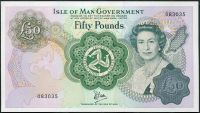 Isle of Man - (P 39)  50 Pounds (1983) - UNC