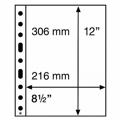 Leuchtturm SH 312- 1C listy na bankovky