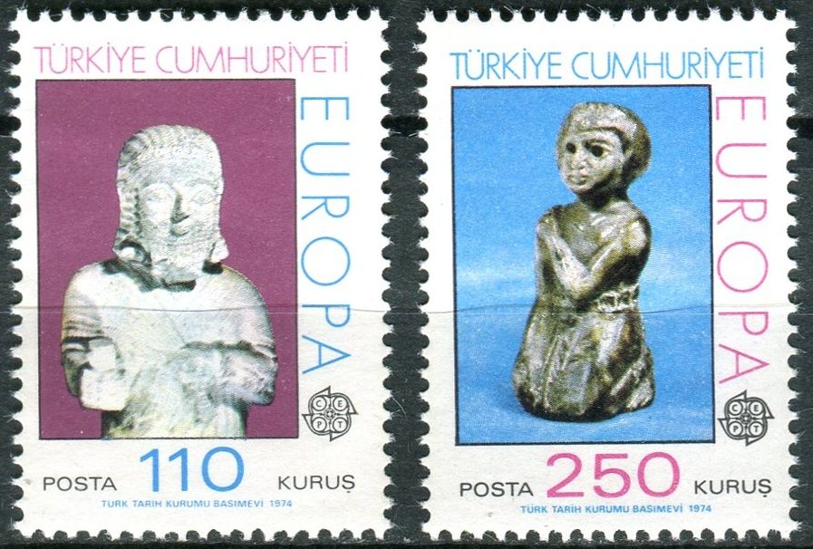 (1974) MiNr. 2320 - 2321 ** - Turecko - Europa