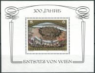 (1983) MiNr. 1750 ** - Rakousko - BLOCK 6 - 300. výročí vítězství nad Turky na Kahlenbergu poblíž Vídně