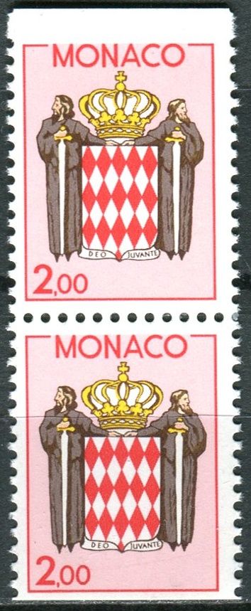 (1988) MiNr. 1850 ** - Monako - SP - erb - Do + Du