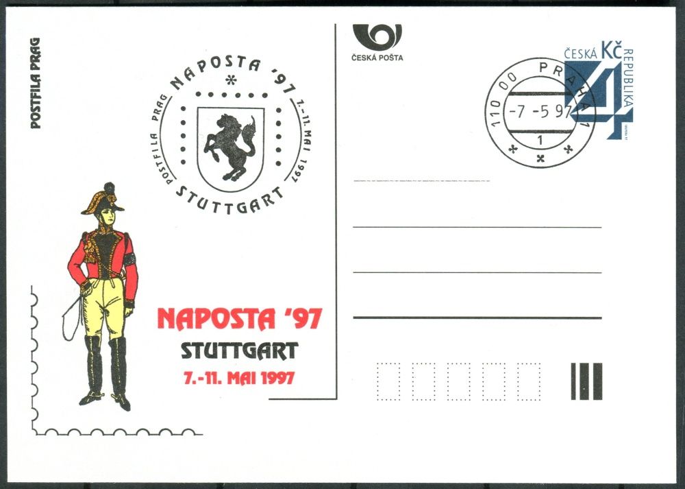 (1997) CDV 22 O - P 24 - kašet - NAPOSTA Stuttgart 97