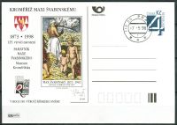 (1998) CDV 22 O - P 32 - Kroměříž Maxi Švabinskému - razítko