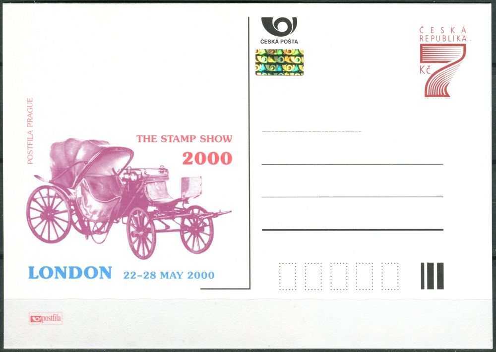 Česká pošta (2000) CDV 41 ** - P 57 - London
